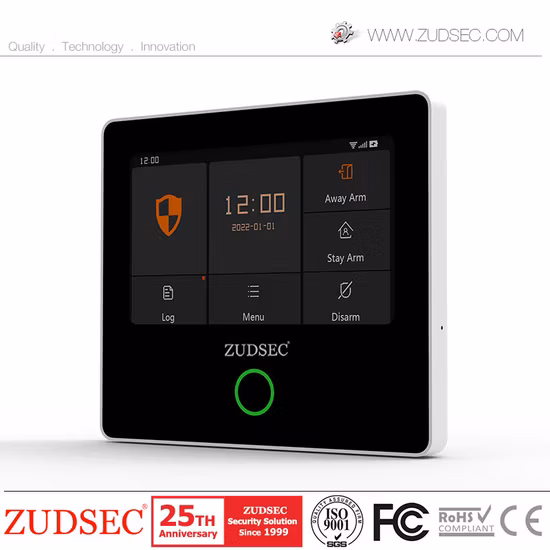 Factory Price 4G/2g Smart Life Intrusion WiFi Touch Anti-Thief Intruder GPRS/GSM Wireless Burglar Home Security Alarm with APP Control